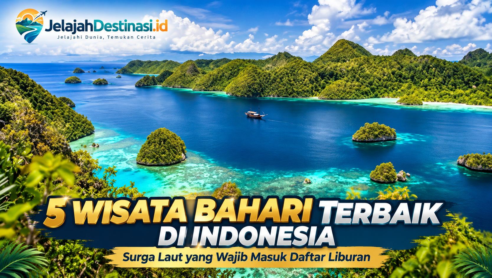 5 Wisata Bahari Terbaik di Indonesia dengan Pesona Laut Memukau